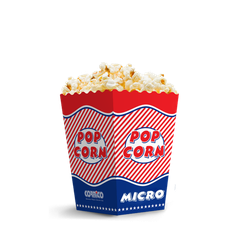 Krabička 0,75 L popcorn MICRO 1 ks