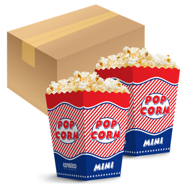 Krabička 1,5 L popcorn MINI karton 450 ks