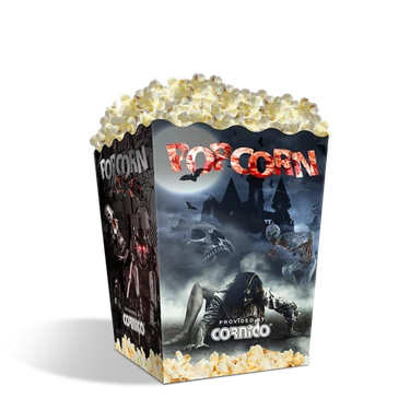 Krabička 3,0 L popcorn MIDI Cinema Hrdinové