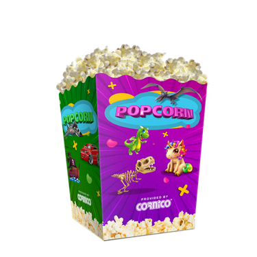 Krabička 3,0 L popcorn MIDI Cinema Pohádka