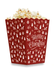 Krabička 3,0 L popcorn MIDI Xmas Vánoce