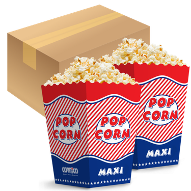 Krabička 4,5 L popcorn MAXI karton 275 ks