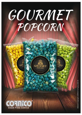 Plakát Gourmet Popcorn A2