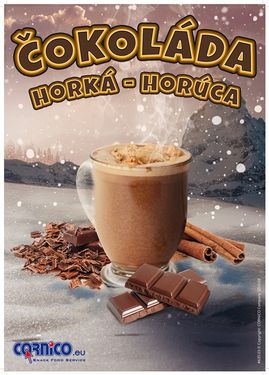 Plakát Horká Čokoláda A2