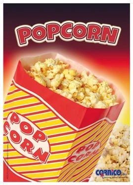 Plakát Popcorn bag A2