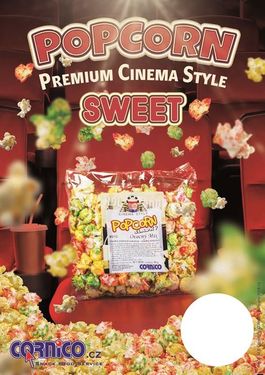 Plakát Popcorn Sweet A4