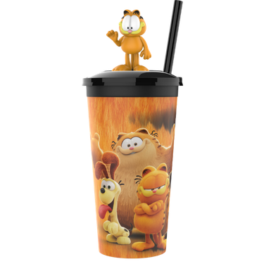 Pohár s hračkou "Garfield ve filmu" 500 ml