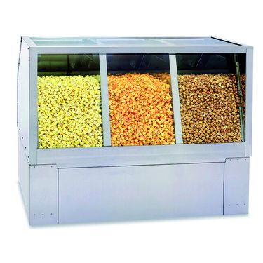 Popcorn zásobník 54 IN 138 cm GM s ohřevem s přepážkami