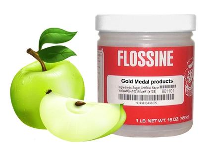 Příchuť Flossine Jablko 454 g