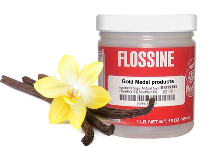 Příchuť Flossine Vanilka růžová 454 g