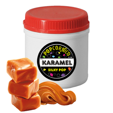 Příchuť Silky Pop Karamel 500 g dóza