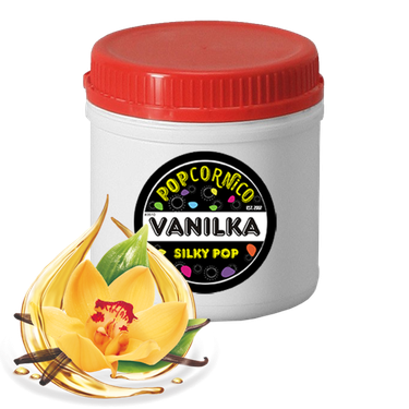 Příchuť Silky Pop Vanilka 500 g dóza