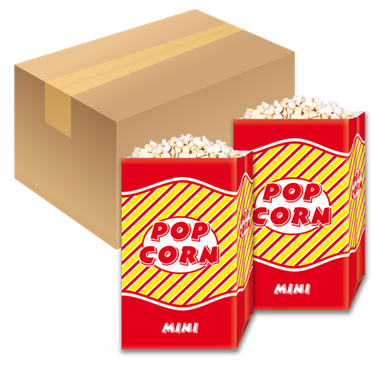 Sáček 1,46 L popcorn MINI karton 1000 ks
