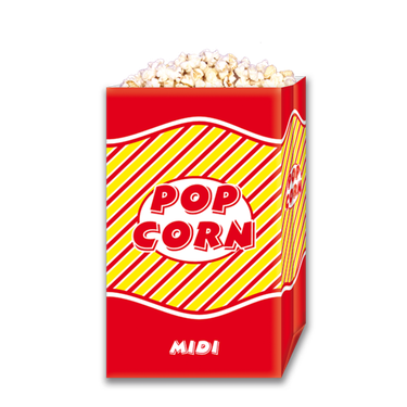 Sáček 2,41 L popcorn MIDI 50 ks balení