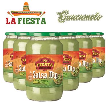 Salsa Dip Guacamole 1000 g La Fiesta 6 ks balení