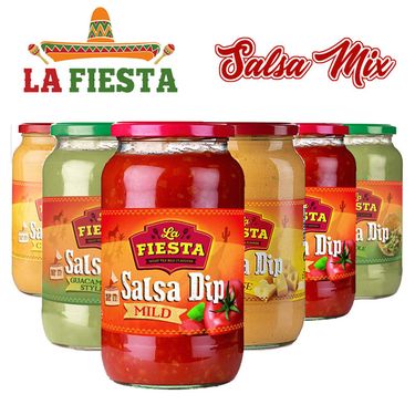 Salsa Dip La Fiesta Mix 6 × 1 kg sklenice