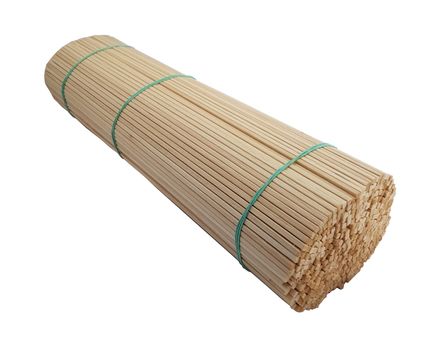 Špejle lipové hranaté 38-40 cm × 4 mm dřevěné 500 ks