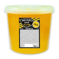 Tuk POPCORNiCO Yellow Coco 5 kg kbelík, kokosový, žlutý