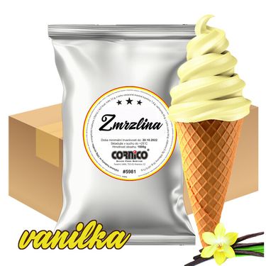 Zmrzlina Vanilka 2 kg karton 5 sáčků